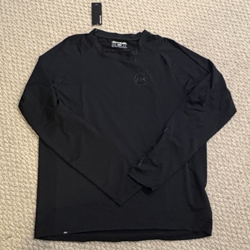 Men's Black Long Sleeve Shirt Wickway material